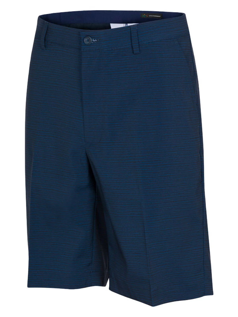 Greg Norman Heathered Tech Short - Navy
