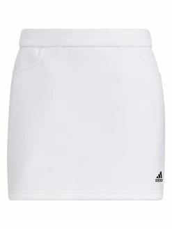 Adidas 3-Bar Golf Skort - White