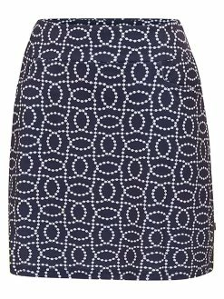 Birdee Sport Women's Blue Moon Pull On Skort - Navy/White