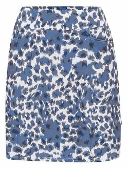 Birdee Sport Women's Rosheen Pull On Skort - Navy/Animal