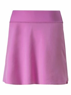 Puma Women's PWRSHAPE Solid Woven Skort - Mauve Pop
