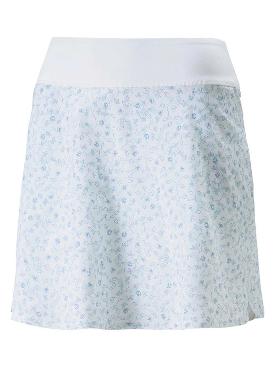 Puma Women's PWRSHAPE Fancy Plants Golf Skort - Bright White