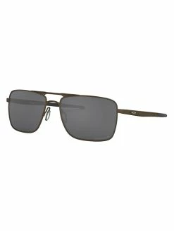 Oakley Gauge 6 Sunglasses - Pewter W/ Prizm Black Polarised