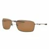 Oakley Square Wire Sunglasses - Tungsten W/ Tungsten Iridium Polarised
