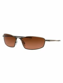 Oakley Whisker Sunglasses - Pewter W/ Prizm Brown Gradient