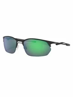 Oakley Wire Tap 2.0 Sunglasses - Satin Light Steel W/ Prizm Jade