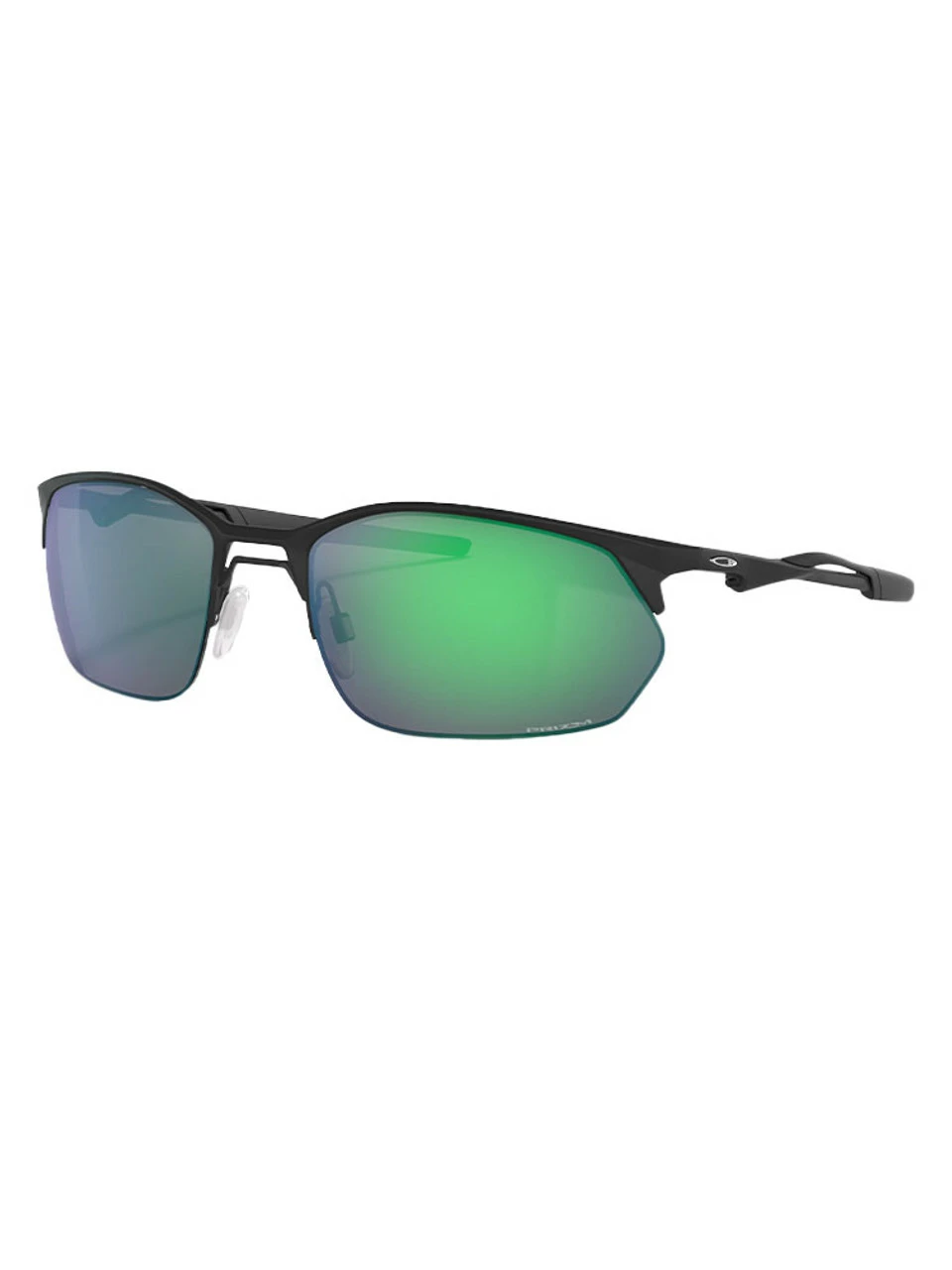 Oakley Wire Tap 2.0 Sunglasses - Satin Light Steel W/ Prizm Jade